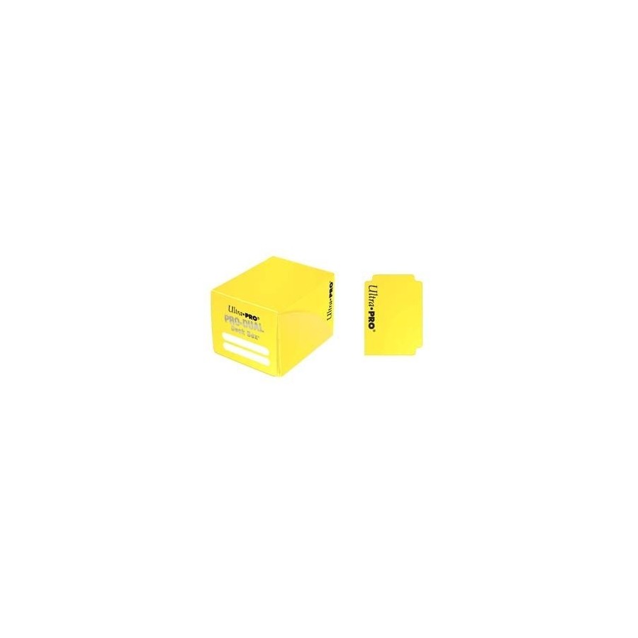 YELLOW SMALL PRO-DUAL DECK ΒΟΧ Ειδικό deck box με δύο θέσεις για κάρτες