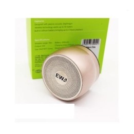 EWA A116 Bluetooth Portable Speaker Bass Metal Material χρώμα χρυσό