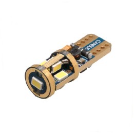 2 τεμάχια, Τ10 LED (W5W) Φώτα θέσης CANBUS 9SMD3623 GOLD
