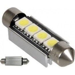 Λάμπες Πλαφονιέρας 41mm LED FESTOON 5050 12V CANBUS ΣΕΤ 2 TEM