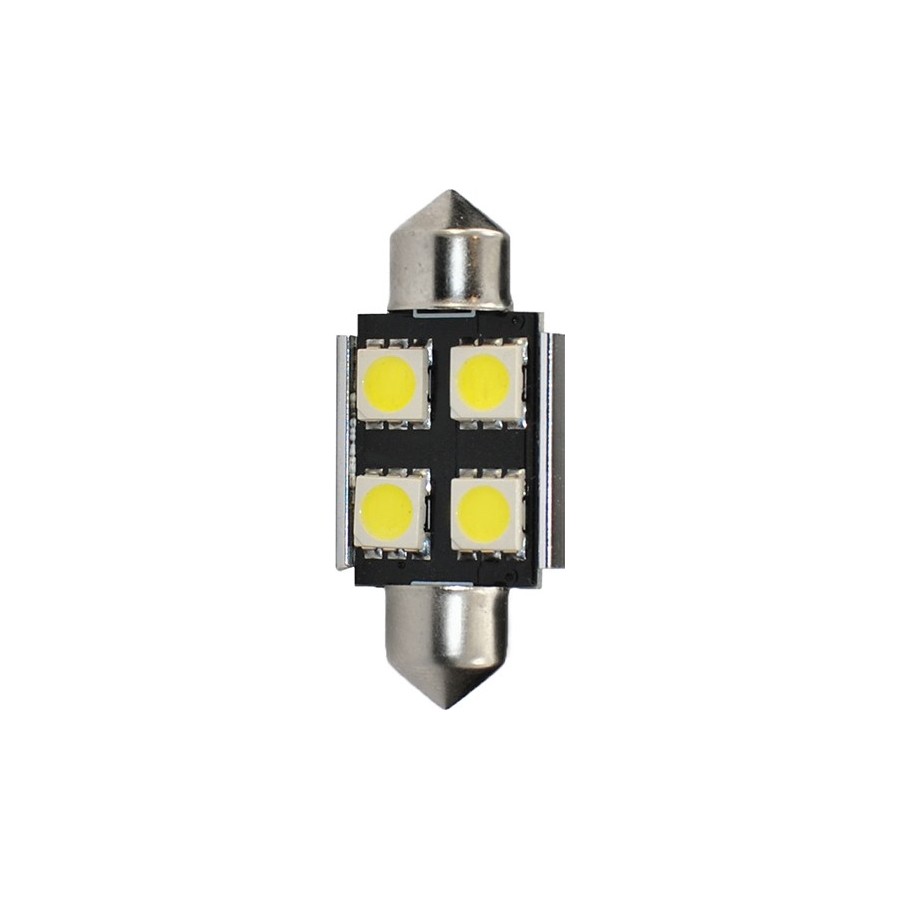 Λάμπες Πλαφονιέρας 31mm LED FESTOON 5050 12V CANBUS ΣΕΤ 2 TEM