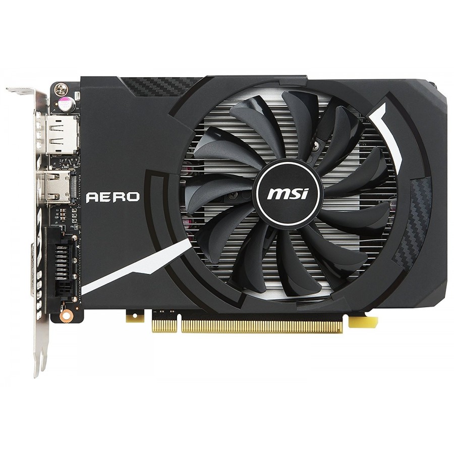 Κάρτα γραφικών MSI GeForce GTX 1050 TI Aero ITX 4G OCV1, PCIe 3,0 x16