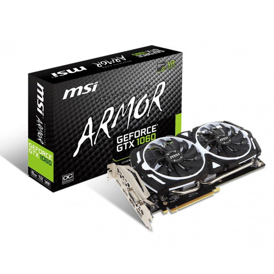 Κάρτα γραφικών MSI GeForce GTX 1060 ARMOR 6GT OCV1 6 GB