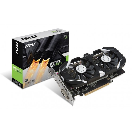 Κάρτα γραφικών MSI GeForce GTX 1050 TI 4GT OC 4GB PCIe 3,0 x16