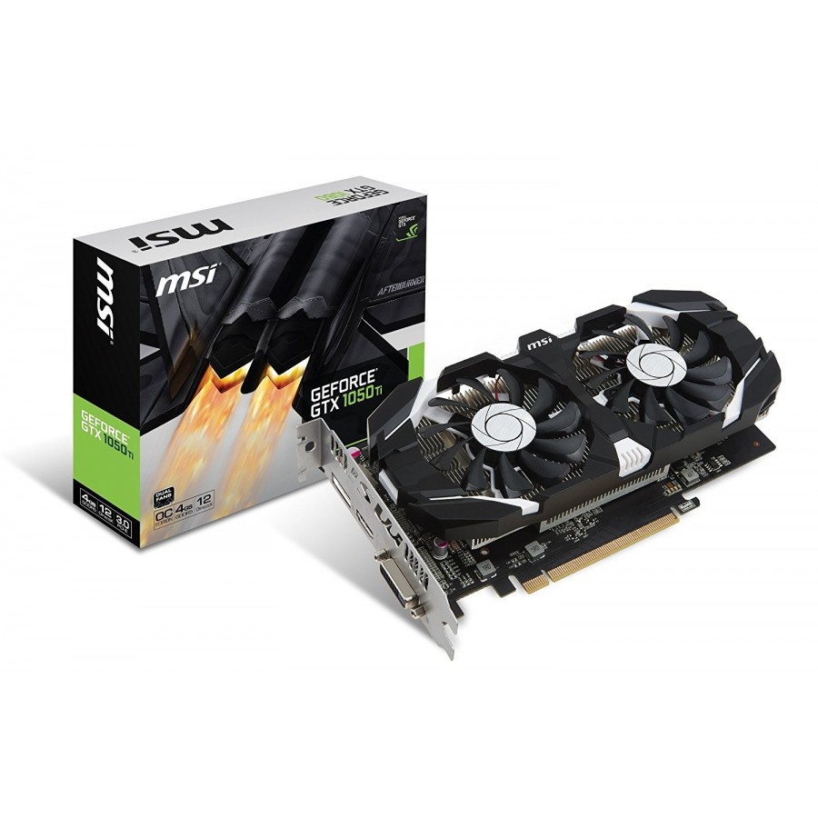 Κάρτα γραφικών MSI GeForce GTX 1050 TI 4GT OC 4GB PCIe 3,0 x16