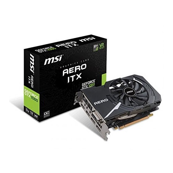 Κάρτα γραφικών MSI GeForce GTX 1060 AERO ITX 3G OC 3 GB PCIe 3,0 x 16