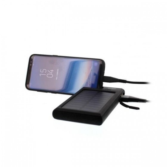 Φορητός Ηλιακός Φορτιστής & Power Bank 4000mA Solar micro USB καλώδιο WELL