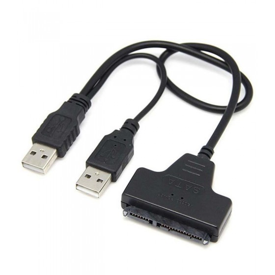 ΟΕΜ Αντάπτορας USB 2.0 σε SATA, Μαύρο