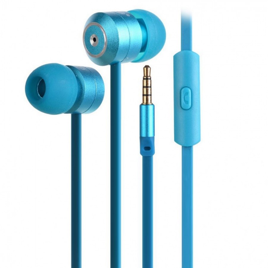 Handsfree Ovleng IP350 με Μικρόφωνο χρώμα μπλε