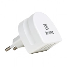 Φορτιστής δικτύου, Remax Moon RP-U31, 5V/3.1A, 3 x USB, άσπρο