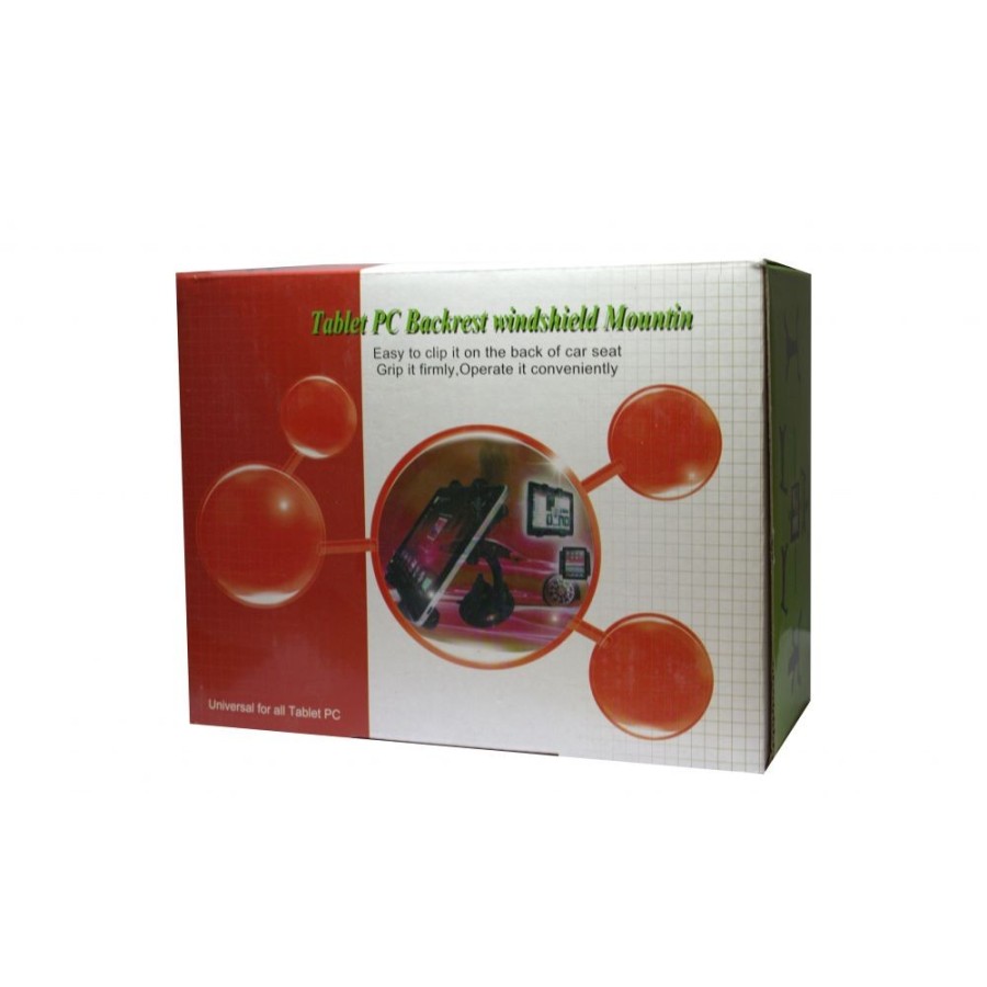 Stand for tablet with vacuum 8" tо 14", DeTech βάση αυτοκινήτου με βεντούζα 