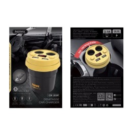 Remax CR-2XP Car Charger - Μαύρο