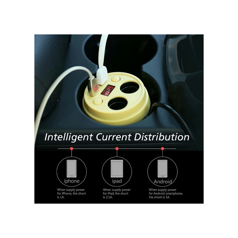 Remax CR-2XP Car Charger - Μαύρο