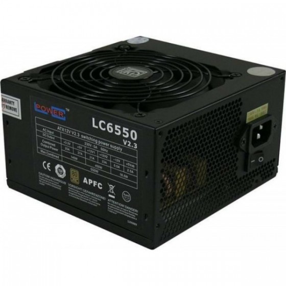LC-Power Super Silent 550W 12cm Fan 80+ Bronze LC6550 V2.3