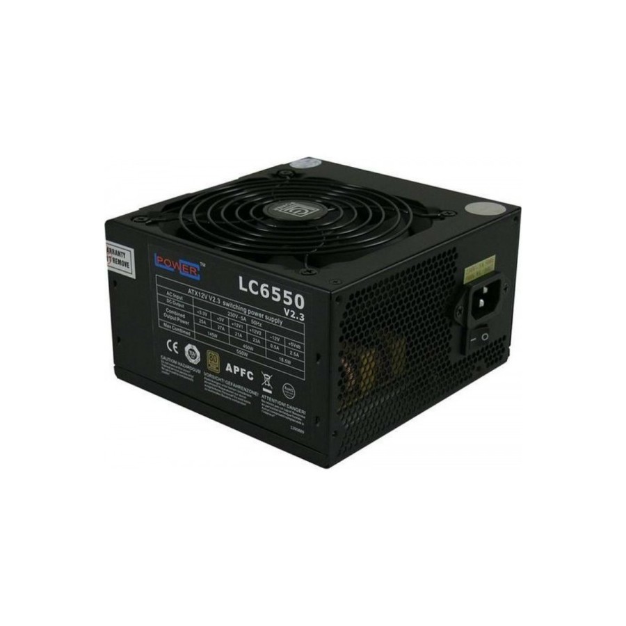 LC-Power Super Silent 550W 12cm Fan 80+ Bronze LC6550 V2.3