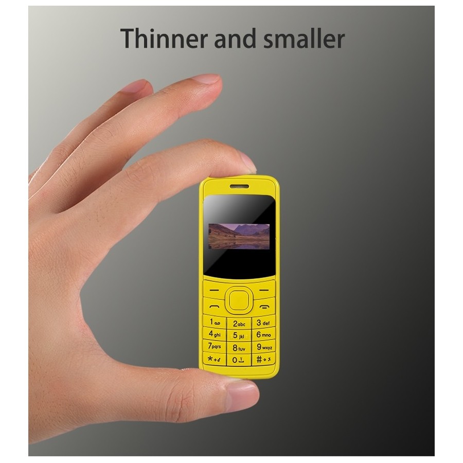 M8110 Mini Bluetooh Κινητό τηλέφωνο Dual sim με Micro SD Card Slot & Camera 0.3MP