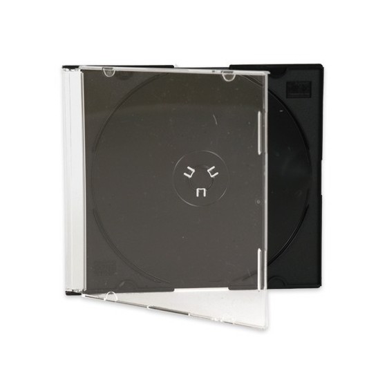 ΘΗΚΗ ΠΛΑΣΤΙΚΗ ΣΚΛΗΡΗ ME ΔΙΑΦΑΝΕΣ ΚΑΠΑΚΙ ΓΙΑ DVD/CD, ΜΑΥΡΗ ΒΑΣΗ, ΣΕ ΜΕΓΕΘΟΣ (0,12 Χ 0,14).