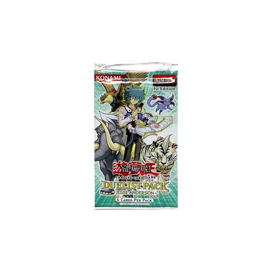 YuGiOh GX Card Game Duelist Pack Booster Box Jesse Anderson Συλλεκτικό Φακελάκι