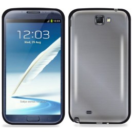 Θήκη προστασίας SGGNOTE2CLEARBLK “CLEAR” της Puro για το Samsung ΝΟΤΕ 2
