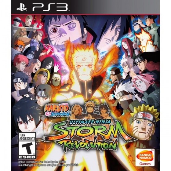 Naruto Shippuden Ultimate Ninja Storm Revolution PS3 GAMES Used-Μεταχειρισμένο