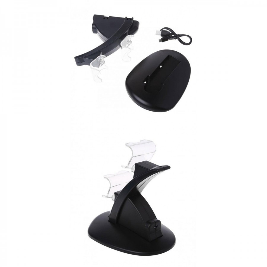 Controller charging stand PS4 βάση φόρτισης χειριστηρίων με καλώδιο OEM