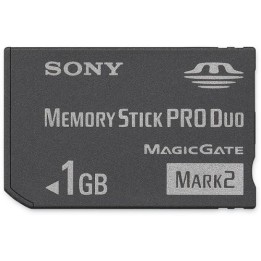 Sony 1 GB Memory Stick PRO Duo Flash Memory Card MSMT1G