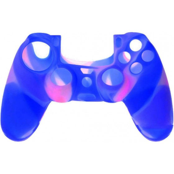 OEM SILICONE CASE - ΚΑΛΥΜΜΑ ΣΙΛΙΚΟΝΗΣ ΓΙΑ ΧΕΙΡΙΣΤΗΡΙΑ PS4 - MULTI COLOUR ΜΠΛΕ / ΡΟΖ / ΛΕΥΚΟ