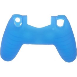 Silicone Case Κάλυμμα Σιλικόνης για Χειριστήρια PS4 Γαλάζιο χρώμα