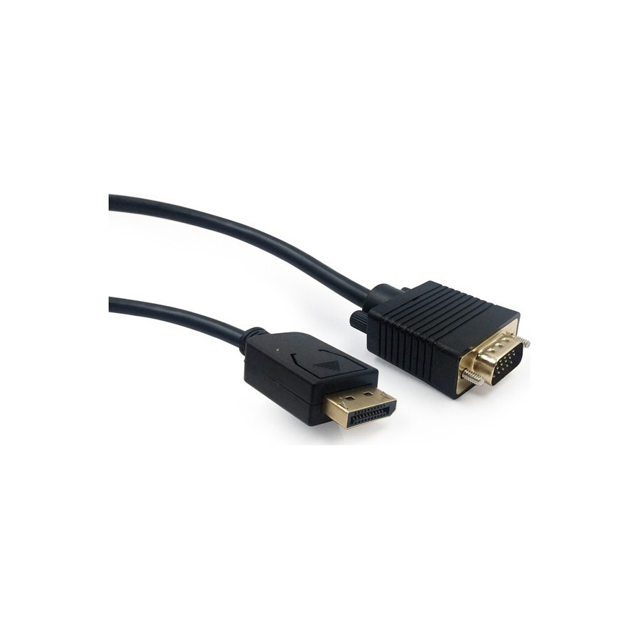 CABLEXPERT DISPLAYPORT TO VGA ADAPTER CABLE 1,8M