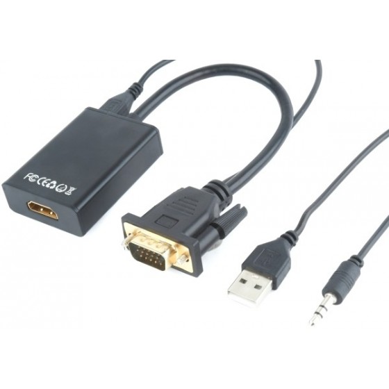 Μετατροπέας VGA σε HDMI, Μαύρο