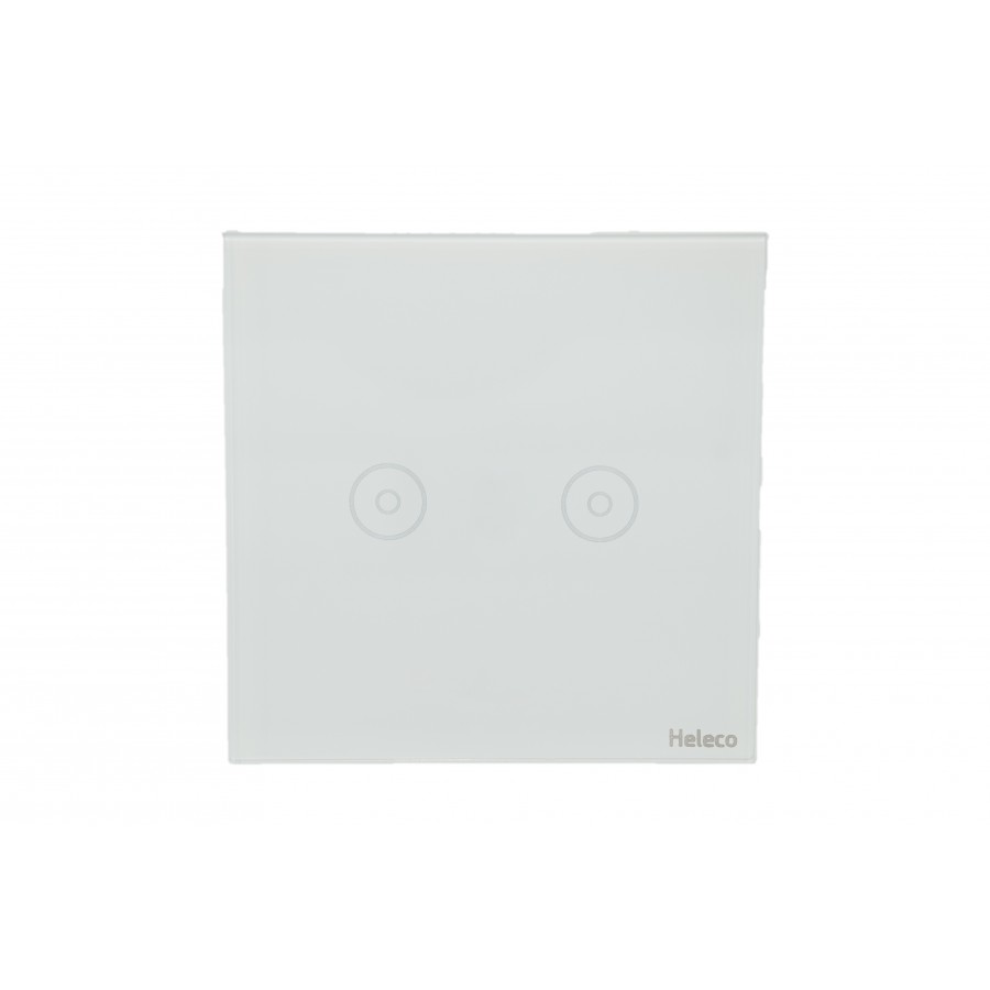 Διακόπτης χωνευτός  WiFi SW02G 2 gang Διπλός χωνευτός