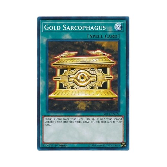 YU-GI-OH!: MEGA TIN 2019-GOLD SARCOPHAGUS