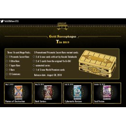 YU-GI-OH!: MEGA TIN 2019-GOLD SARCOPHAGUS