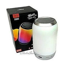 NBY Brand 2260 Mini LED Light Subwoofer Wireless Bluetooth Speakers