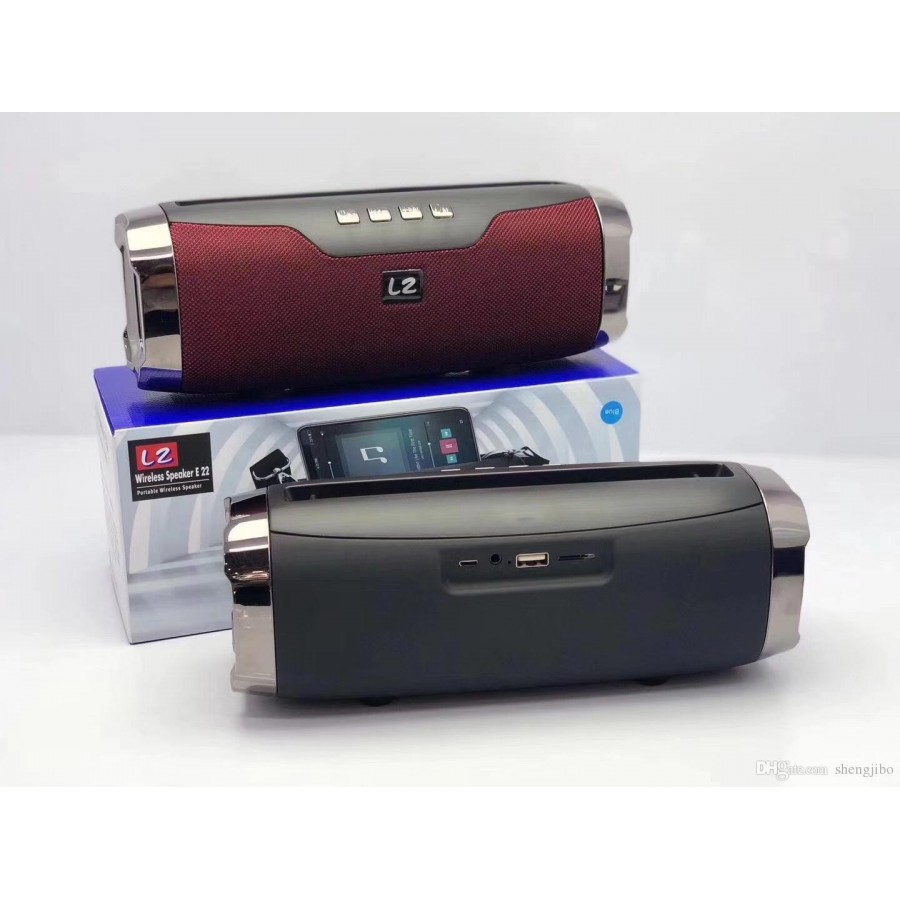 L2-E22 wireless Bluetooth speaker Portable card subwoofer mobile bracket outdoor