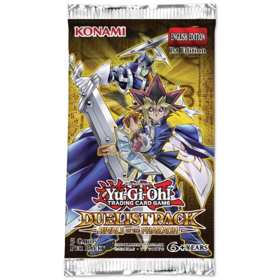 Yugioh Rivals Of Pharaoh Duelist Packs Booster Box - 36 packs of 5 cards each Φακελάκι
