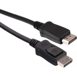 Καλώδιο DeTech Display Port 14+1 cooper σε Display Port 1.8m, Μαύρο