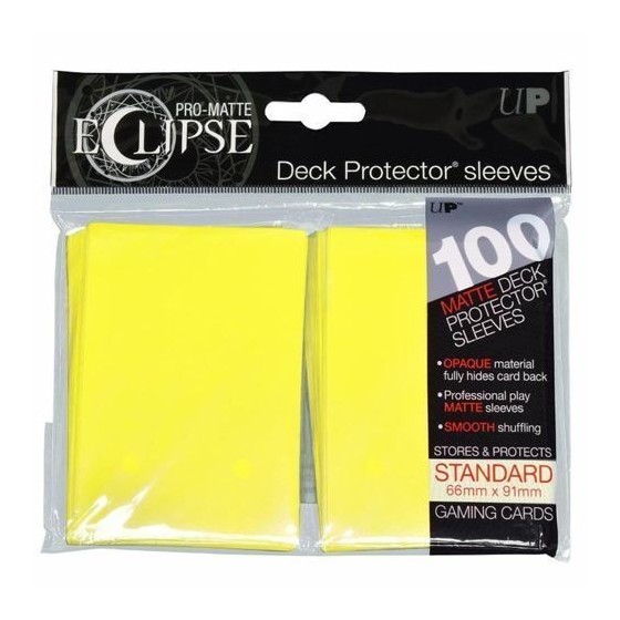 100CT ECLIPSE LEMON YELLOW DECK PROTECTOR