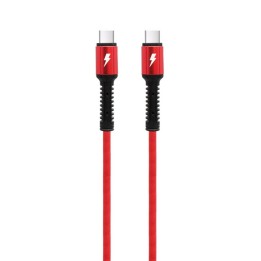 Καλώδιο δεδομένων LDNIO LC91, Type-C - Type-C, 1.0m, Διαφορετικα χρώματα
