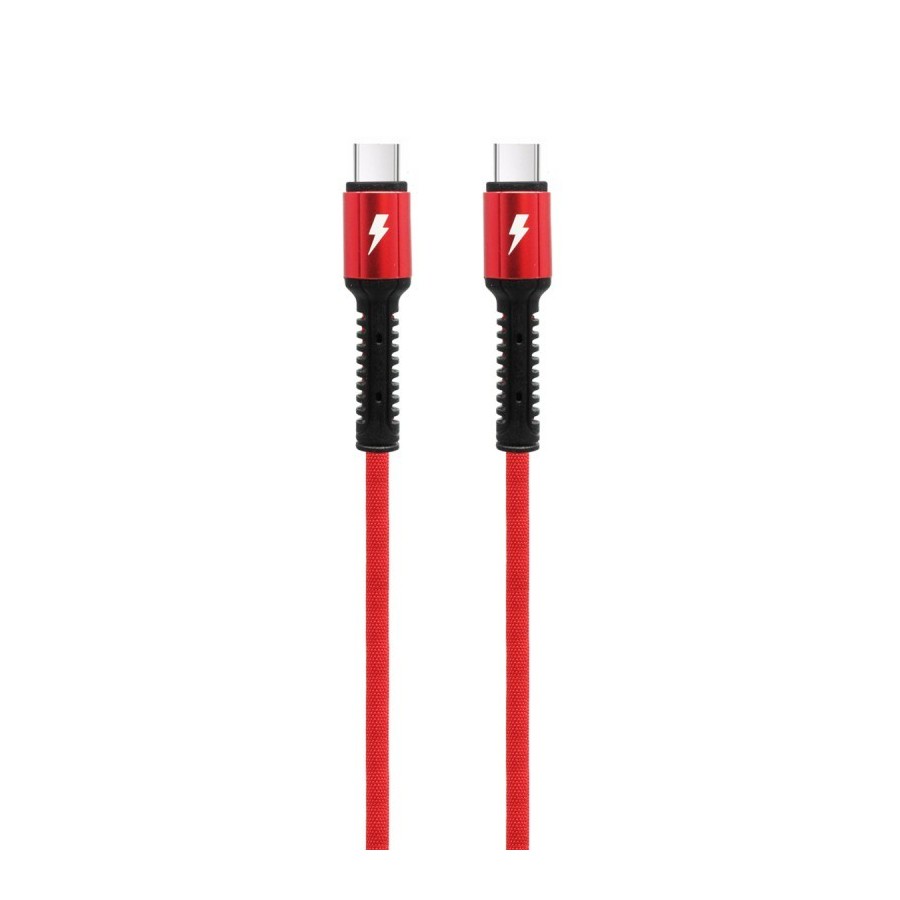 Καλώδιο δεδομένων LDNIO LC91, Type-C - Type-C, 1.0m, Διαφορετικα χρώματα