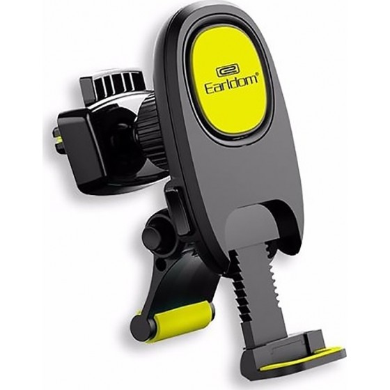 Βάση Στήριξης Αυτοκινήτου Earldom EH-40 (Μαύρο-Κίτρινο)