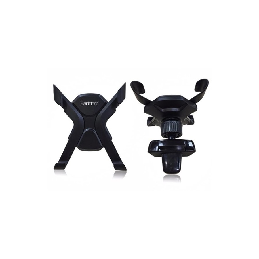 Βάση στήριξης αυτοκινήτου τηλεφώνου Earldom ET-EH36 χρώμα Μαύρο με Ασημένιο